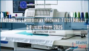 automatic embroidery machine