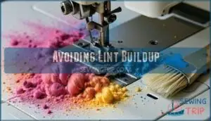 avoiding lint buildup