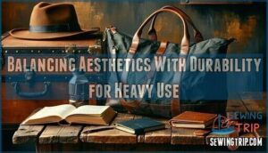 balancing aesthetics with durability for heavy use