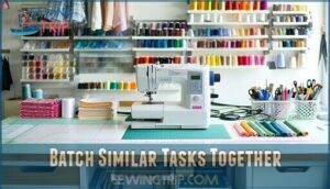 batch similar tasks together