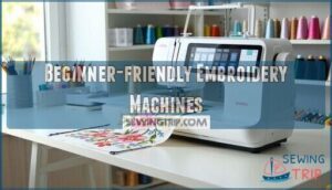beginner-friendly embroidery machines