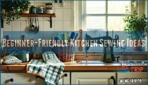 beginner-friendly kitchen sewing ideas