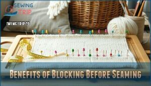 benefits of blocking before seaming
