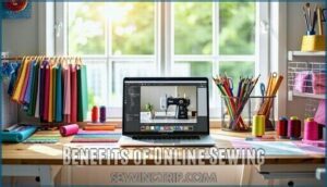 benefits of online sewing