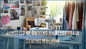 benefits of owning an affordable sewing machine