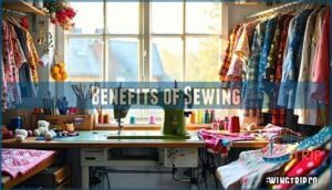 benefits of sewing