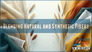blending natural and synthetic fibers