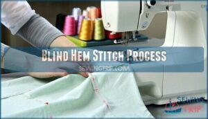 blind hem stitch process