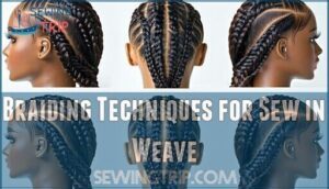 braiding techniques for sew in weave