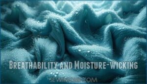 breathability and moisture-wicking