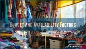 budget and availability factors