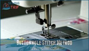 buttonhole stitch method