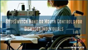 byteswitch hand or mouth controls for disabled individuals