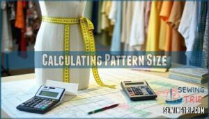 calculating pattern size