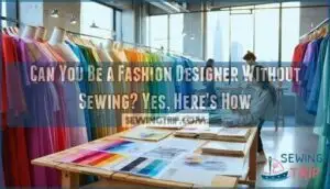 can you be a fashion designer without sewing