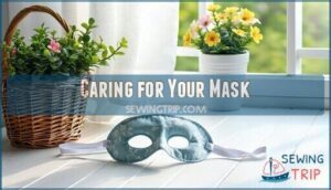 caring for your mask