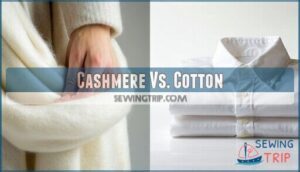 cashmere vs. cotton