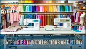 categories and collections on britbox
