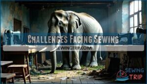 challenges facing sewing