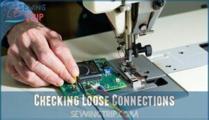 checking loose connections