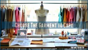 choose the garment to copy