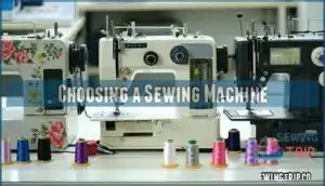 choosing a sewing machine