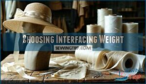 choosing interfacing weight