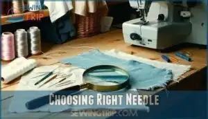 choosing right needle choosing right needle