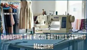 choosing the right brother sewing machine