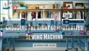 choosing the right computerized sewing machine