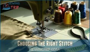 choosing the right stitch