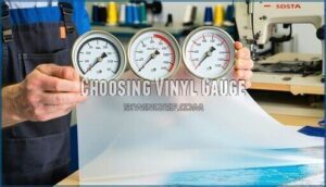 choosing vinyl gauge