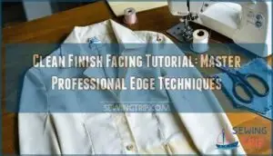 clean finish facing tutorial