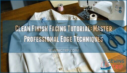 clean finish facing tutorial