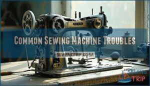 common sewing machine troubles