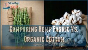 comparing hemp fabric vs. organic cotton