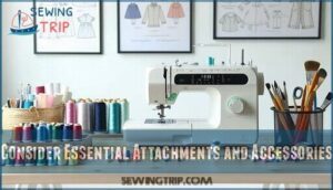 consider essential attachments and accessories