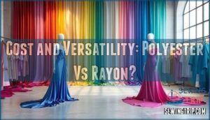 cost and versatility: polyester vs rayon