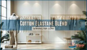 cotton elastane blend