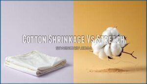cotton shrinkage vs stretch