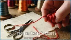 creating knots securely creating knots securely
