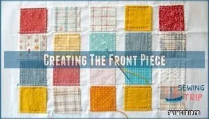 creating the front piece