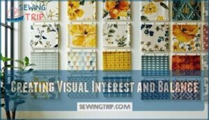 creating visual interest and balance