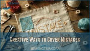 creative ways to cover mistakes