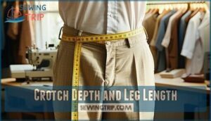 crotch depth and leg length