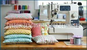 customized cushions for beginners