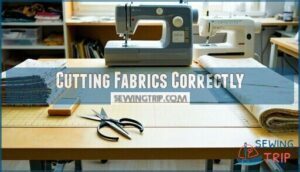 cutting fabrics correctly