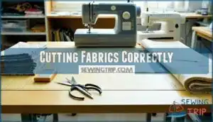 cutting fabrics correctly