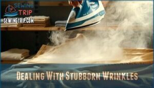 dealing with stubborn wrinkles