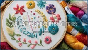 decorative embroidery stitches